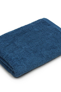 Полотенце махровое "GINZA" синий (последний размер) 100х150