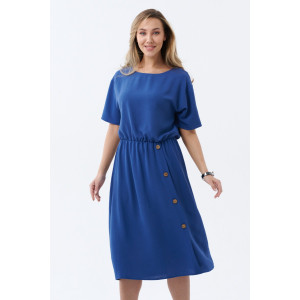 Платье женское ODIS-П478СИ плательная ткань (р-ры: 44-56) синий