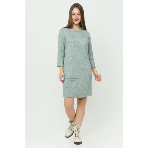 Платье женское ODIS-П429З трикотаж (последний размер) зеленый 50