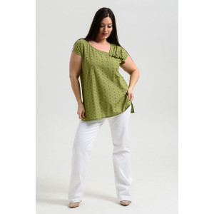 Майка женская №9261 шитье (р-ры: 48-58) хаки Майка женская №9261 шитье (р-ры: 48-58) хаки