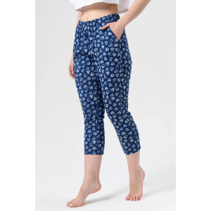 Бриджи женские "Виола" 1909-К кулирка (р-ры: 48-58) темно-синий Бриджи женские "Виола" 1909-К кулирка (р-ры: 48-58) темно-синий