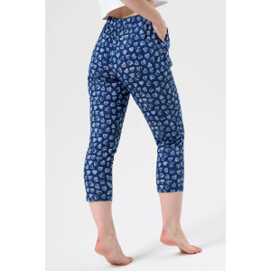 Бриджи женские "Виола" 1909-К кулирка (р-ры: 48-58) темно-синий Бриджи женские "Виола" 1909-К кулирка (р-ры: 48-58) темно-синий