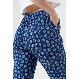 Бриджи женские "Виола" 1909-К кулирка (р-ры: 48-58) темно-синий Бриджи женские "Виола" 1909-К кулирка (р-ры: 48-58) темно-синий