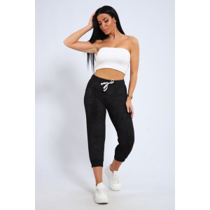 Бриджи женские "Ричи" футер 2-х нитка (р-ры: 44-58) антрацит Бриджи женские "Ричи" футер 2-х нитка (р-ры: 44-58) антрацит