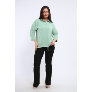 Туника женская №31941 суперсофт (р-ры: 50-60) зеленый Туника женская №31941 суперсофт (р-ры: 50-60) зеленый