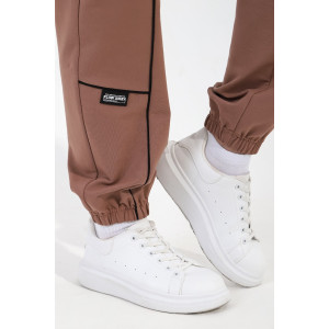 Брюки женские "Сияние стиля-1" футер 2-х нитка с лайкрой (р-ры: 44-54) шоколадный Брюки женские "Сияние стиля-1" футер 2-х нитка с лайкрой (р-ры: 44-54) шоколадный