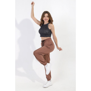 Брюки женские "Сияние стиля-1" футер 2-х нитка с лайкрой (р-ры: 44-54) шоколадный Брюки женские "Сияние стиля-1" футер 2-х нитка с лайкрой (р-ры: 44-54) шоколадный